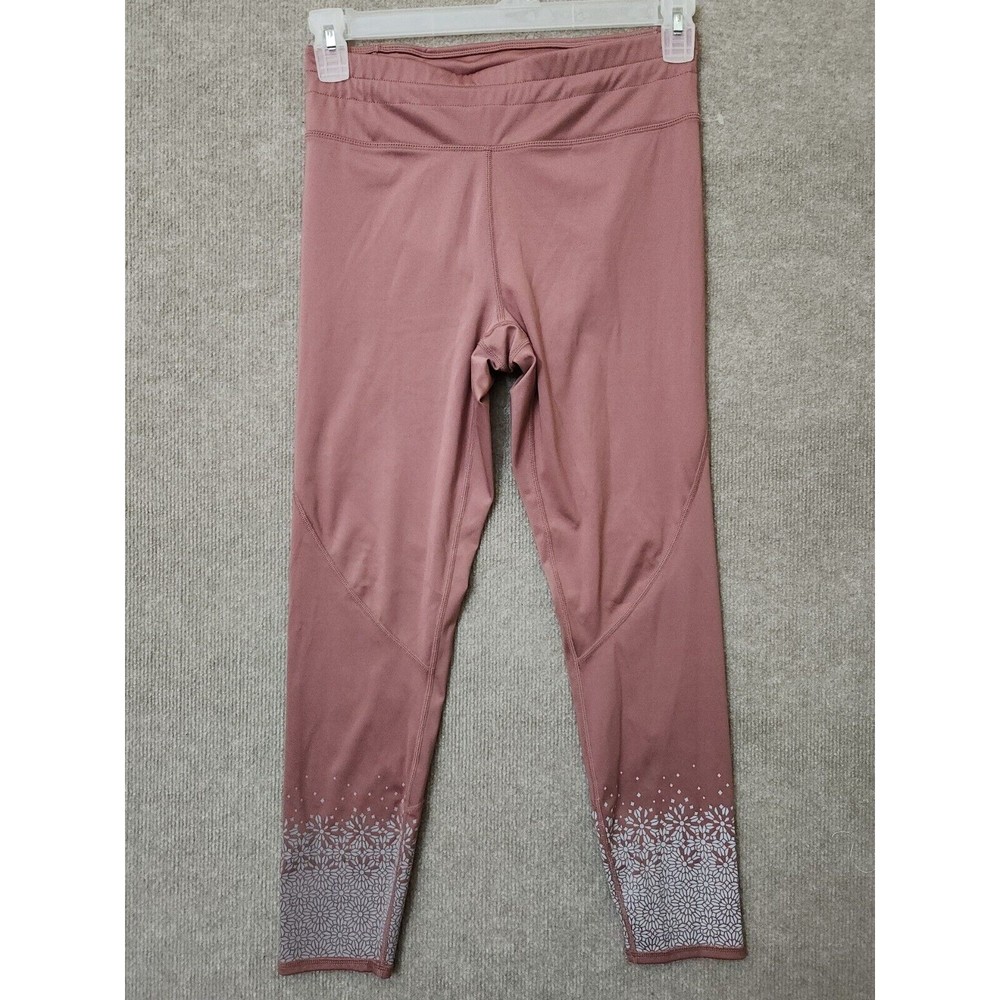 Fabletics Mid Rise Ultracool Reflective 7/8 Legging Pants Womens M Running